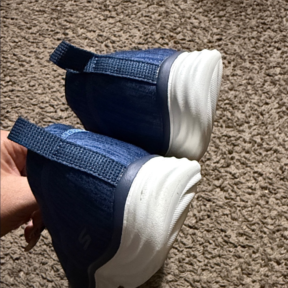 Skechers Navy Casual Slip-Ons - Picture 4 of 6